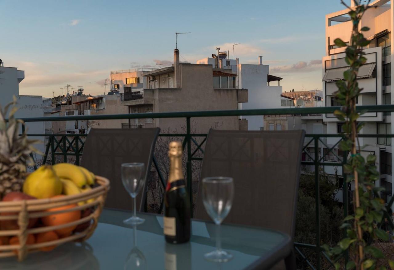 شقة Penthouse With Acropolis View 8Ppl, 140Sqm أثينا المظهر الخارجي الصورة