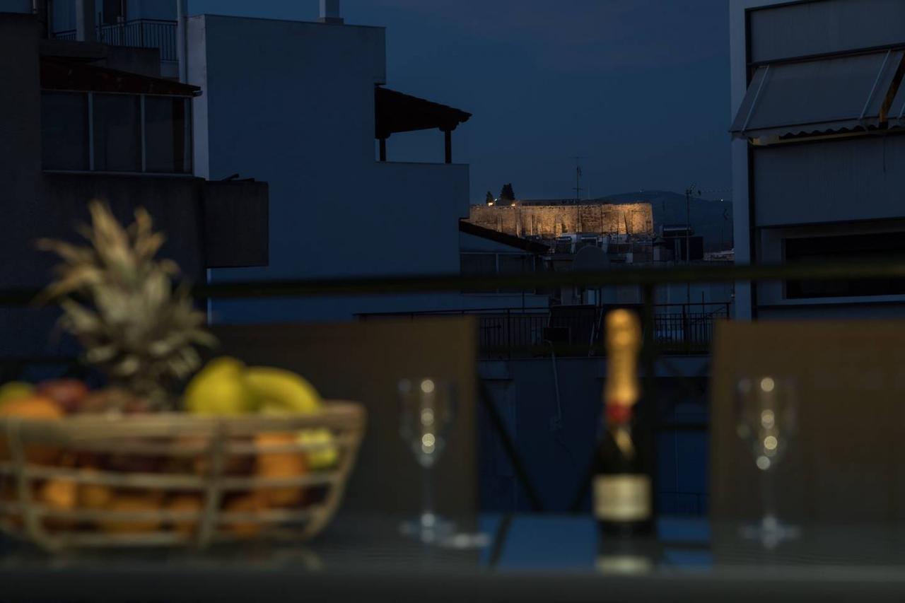 شقة Penthouse With Acropolis View 8Ppl, 140Sqm أثينا المظهر الخارجي الصورة