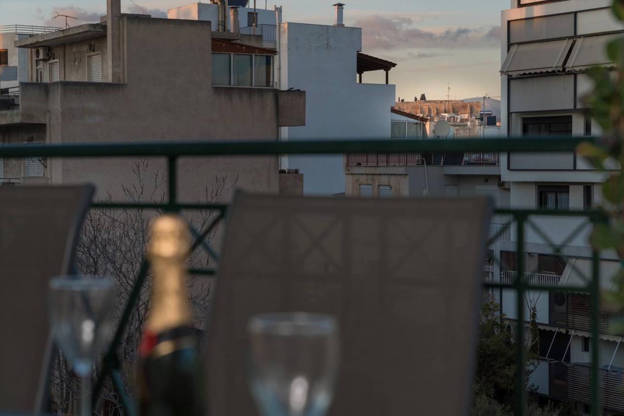 شقة Penthouse With Acropolis View 8Ppl, 140Sqm أثينا المظهر الخارجي الصورة